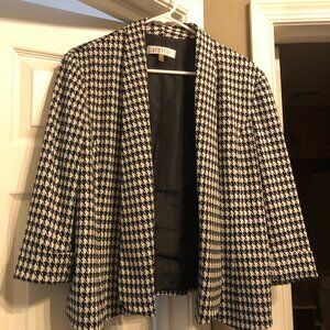 Kasper Dress Blazer - Houndstooth pattern size 16